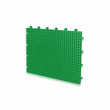 Панель для хранения инструментов "Зелёный" - настенная панель-органайзер для инструментов 200*300 мм фото 7