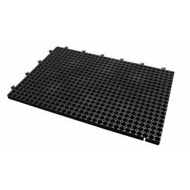 Панель для хранения инструментов "Чёрный" - настенная панель-органайзер для инструментов 200*300 мм фото 7