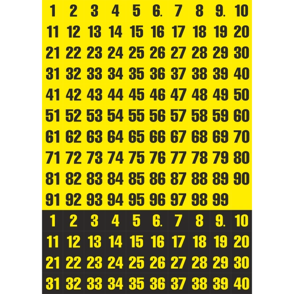 Наклейки ToolBoard для маркировки (версия №3)